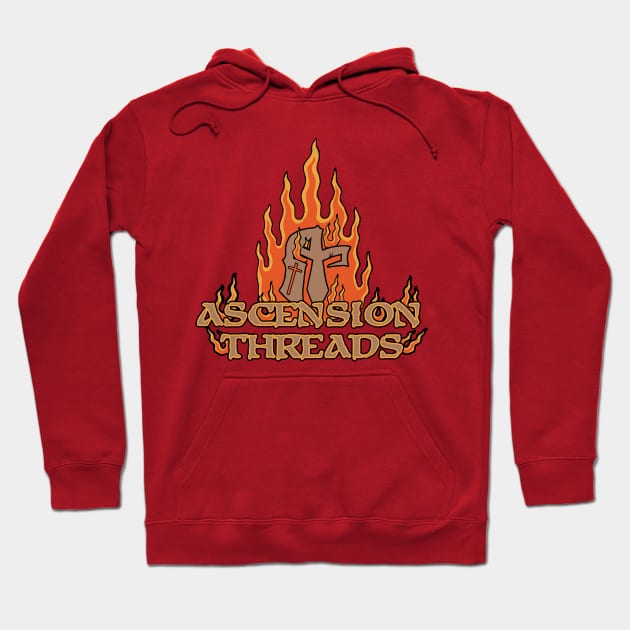 Ascension Threads Fire Hoodie by Ascension Threads